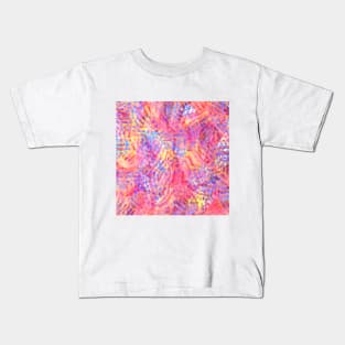 Funky Trip Pattern Kids T-Shirt